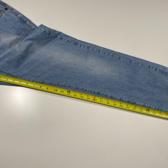 Dirk Bikkembergs Slim Straight Leg Light Wash Button Fly Jeans mens size 32x28 - Picture 10 of 10